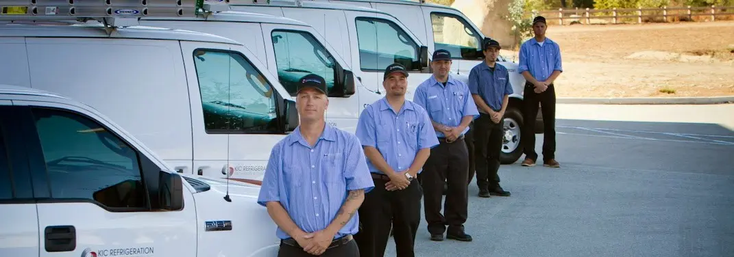 KIC Refrigeration crew ready for Mini Split Repair jobs across Canton